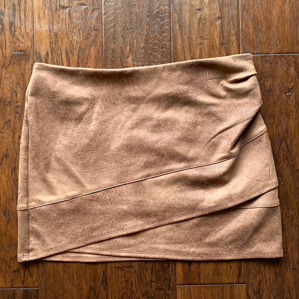 Free People Tan Skirt